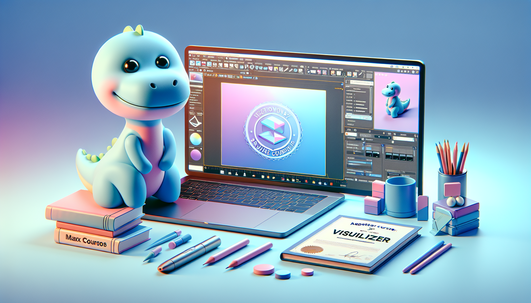 Какие онлайн-курсы 3ds Max точнее всего готовят визуализаторов в 2026 году