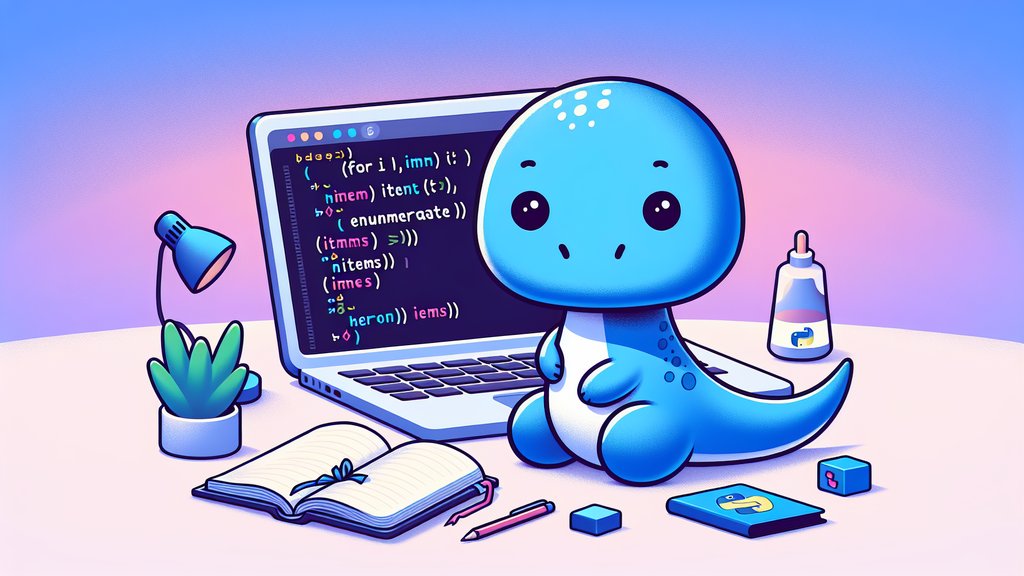 Пронумеровка элементов списка Python без ошибок