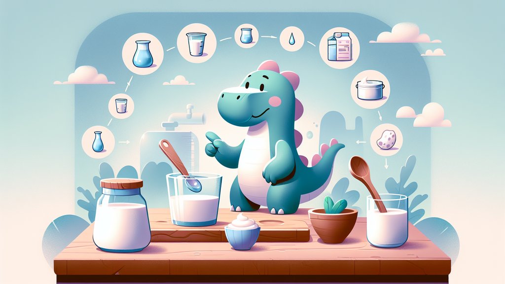 Пошаговое приготовление йогурта дома